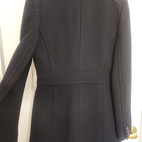NWT J. Crew Lady Day Coat in Black Size 2 - Picture 13 of 15